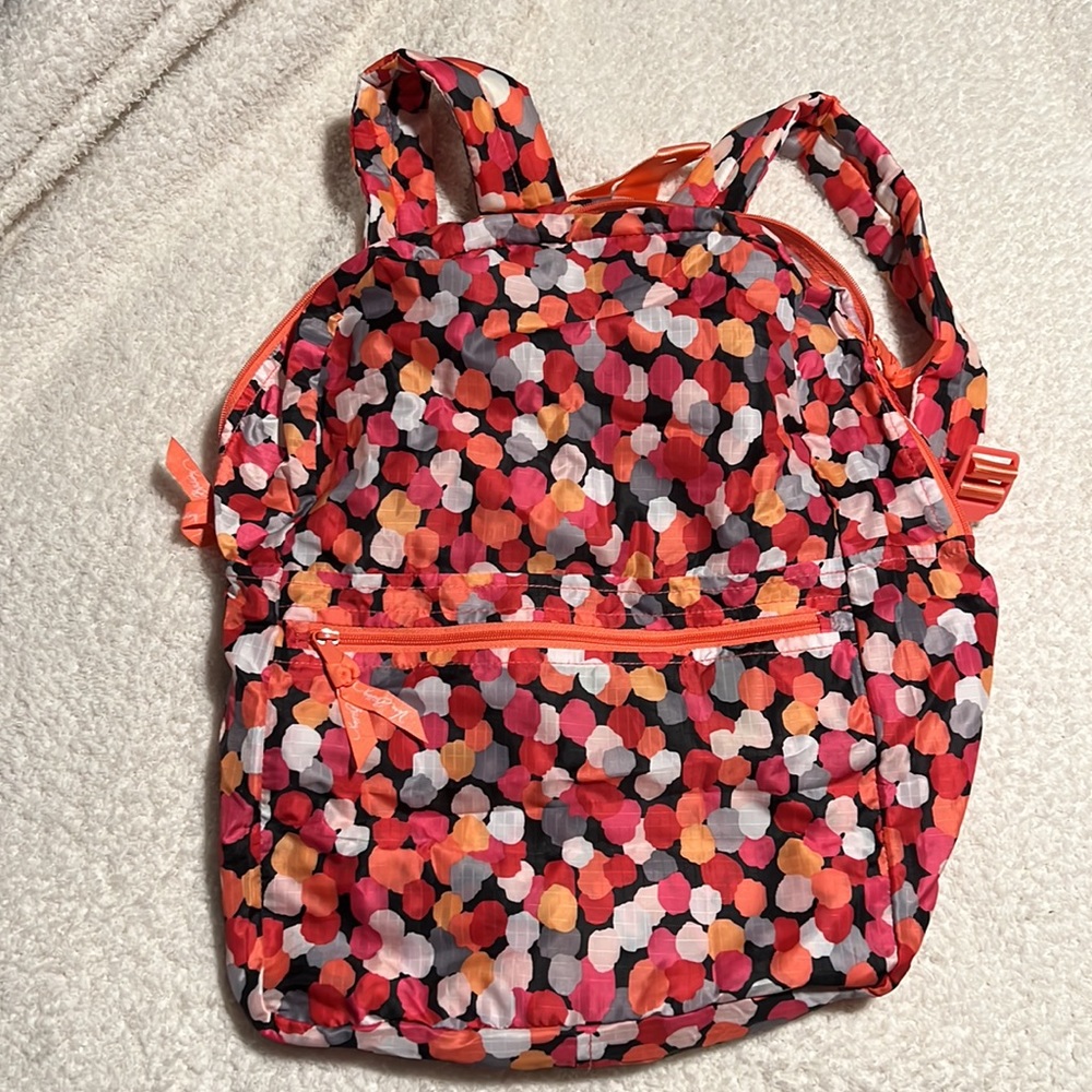 Vera Bradley Backpack in a Pouch Pixie Confetti